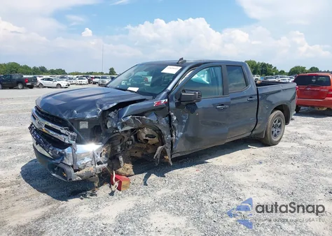 2020 Chevrolet Silverado 1500 4Wd Short Bed Lt из США, поврежденный, VIN 3GCUYDED7LG155447